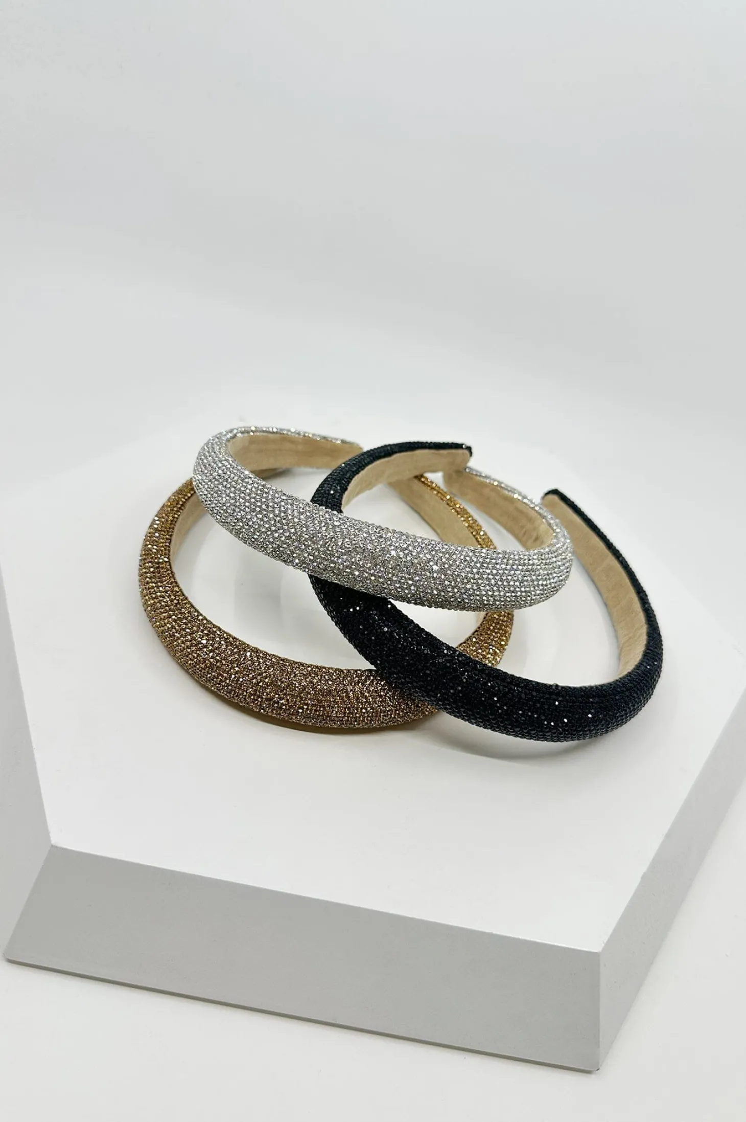Store Carolina Delilah Diamante Headband Gold