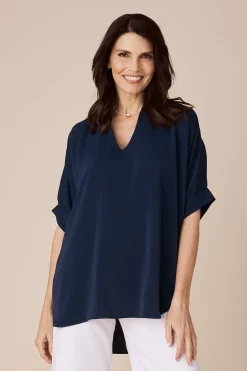 Clearance Carolina Delta Top Navy