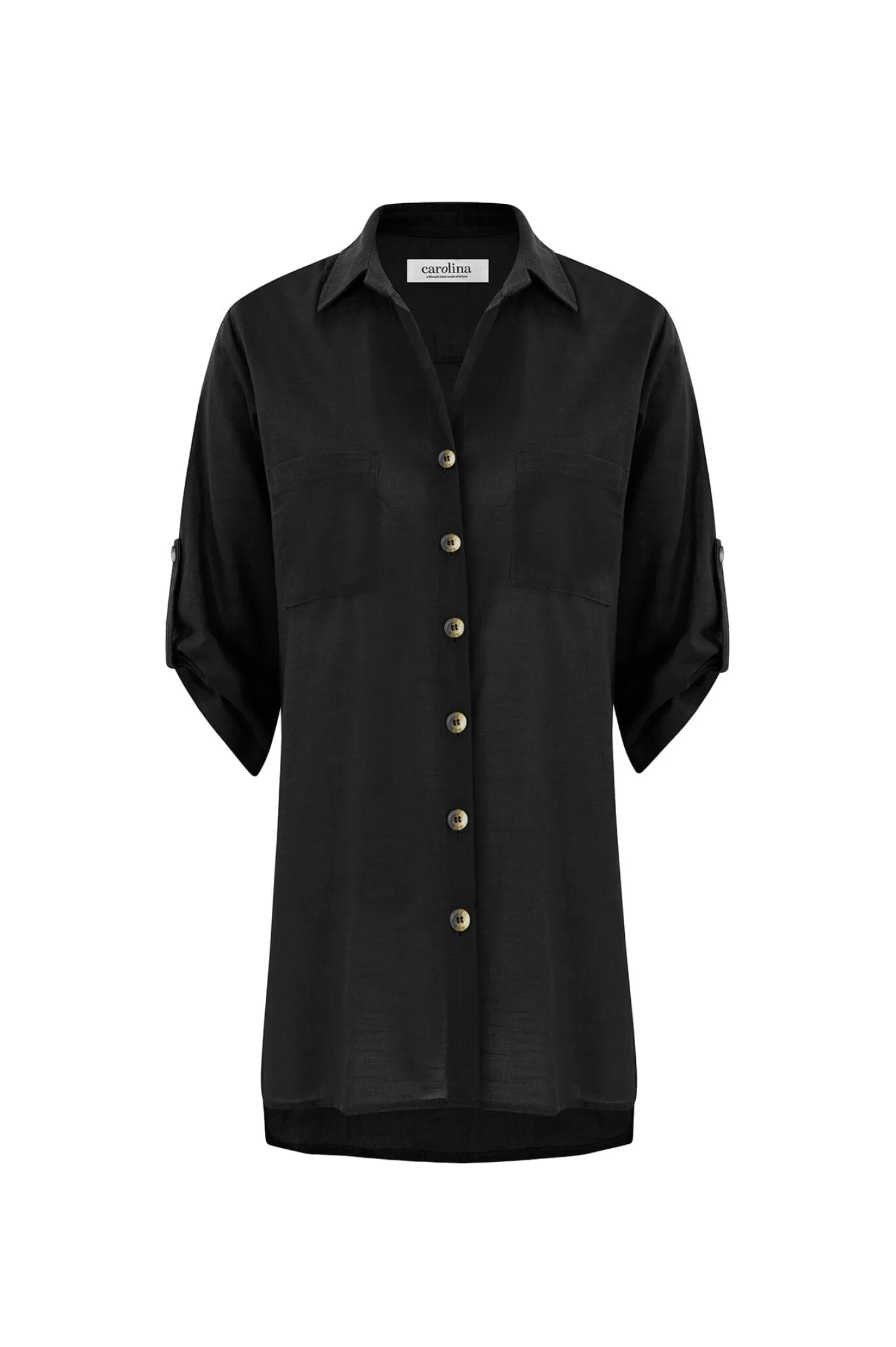 Sale Carolina Denver Dress Shirt Black