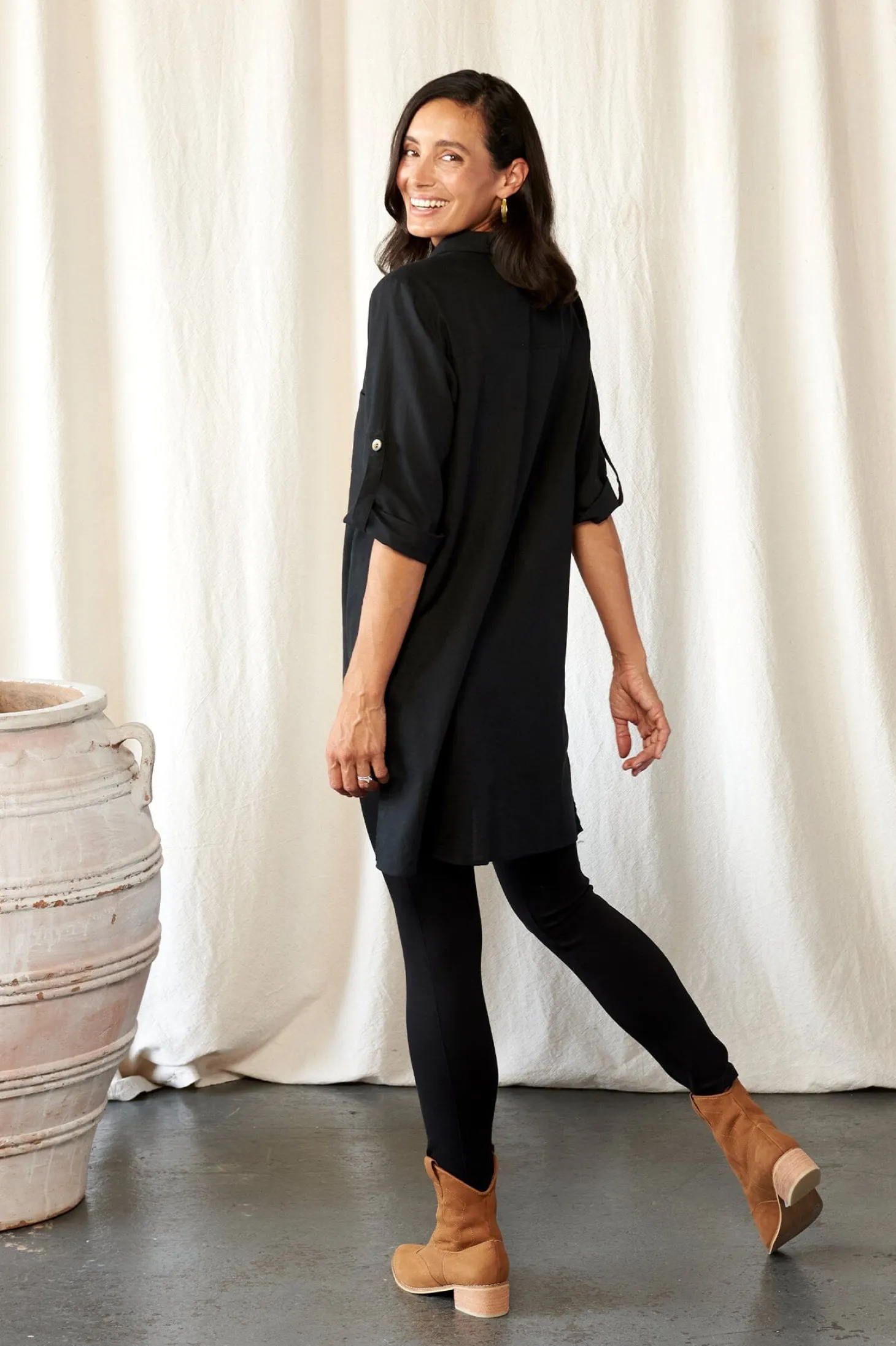 Sale Carolina Denver Dress Shirt Black