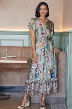Cheap Carolina Eden Print Dress-Pre Order