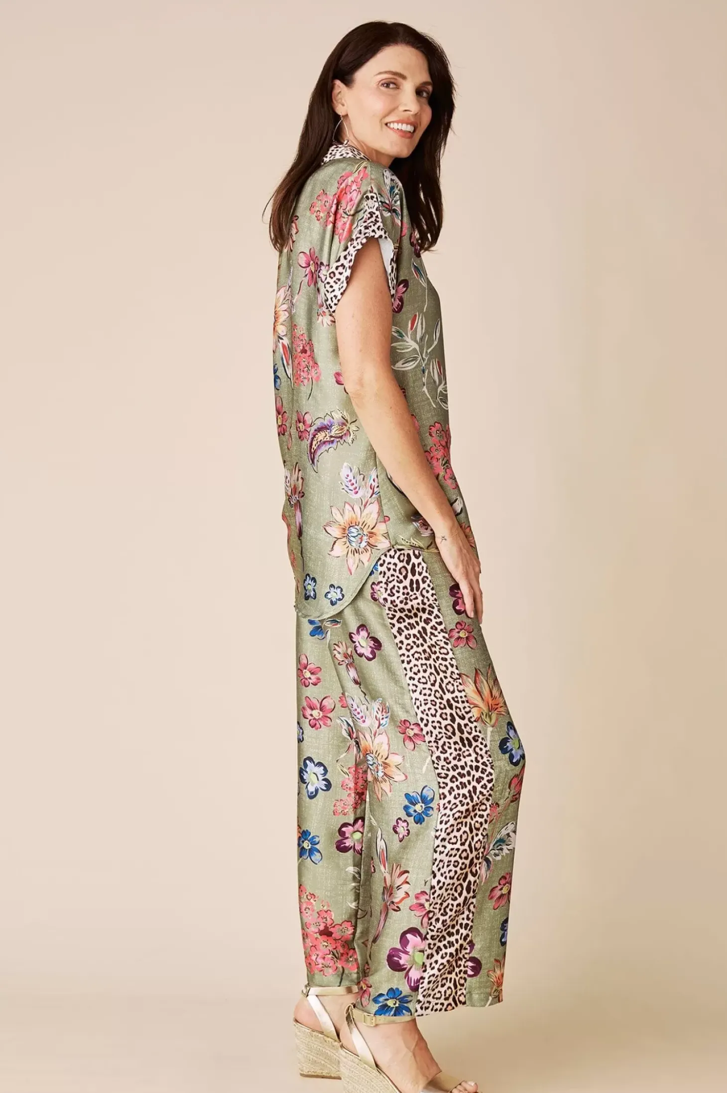Store Carolina Eden Print Pants-Pre Order