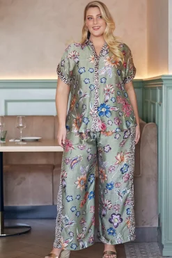 Cheap Carolina Eden Print Top-Pre Order