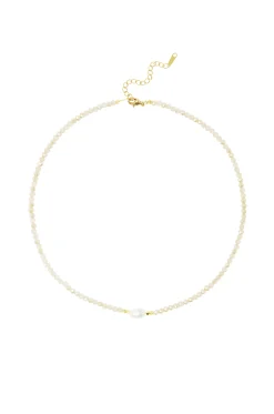 Shop Carolina Elaina Necklace Champagne