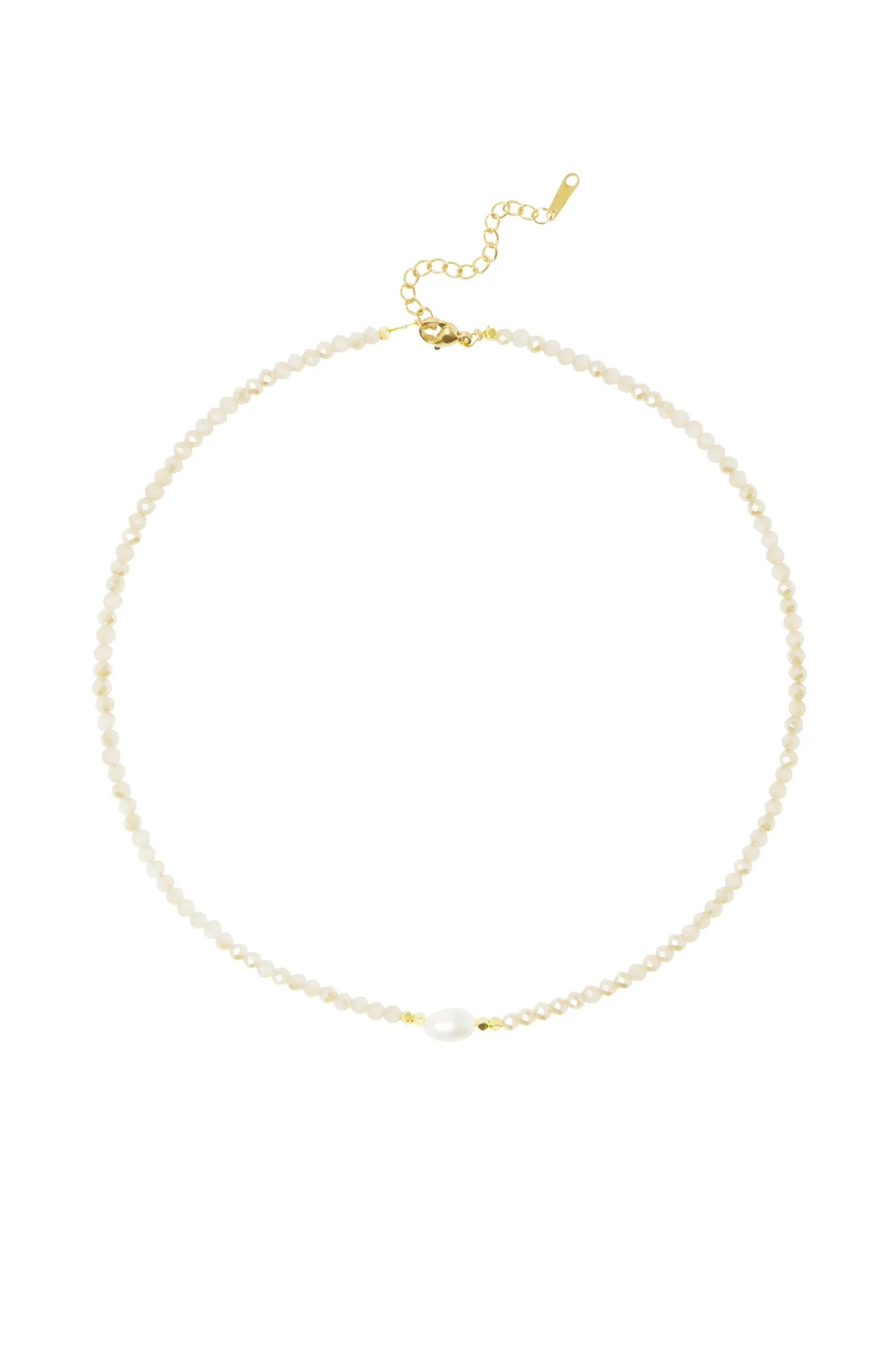 Shop Carolina Elaina Necklace Champagne