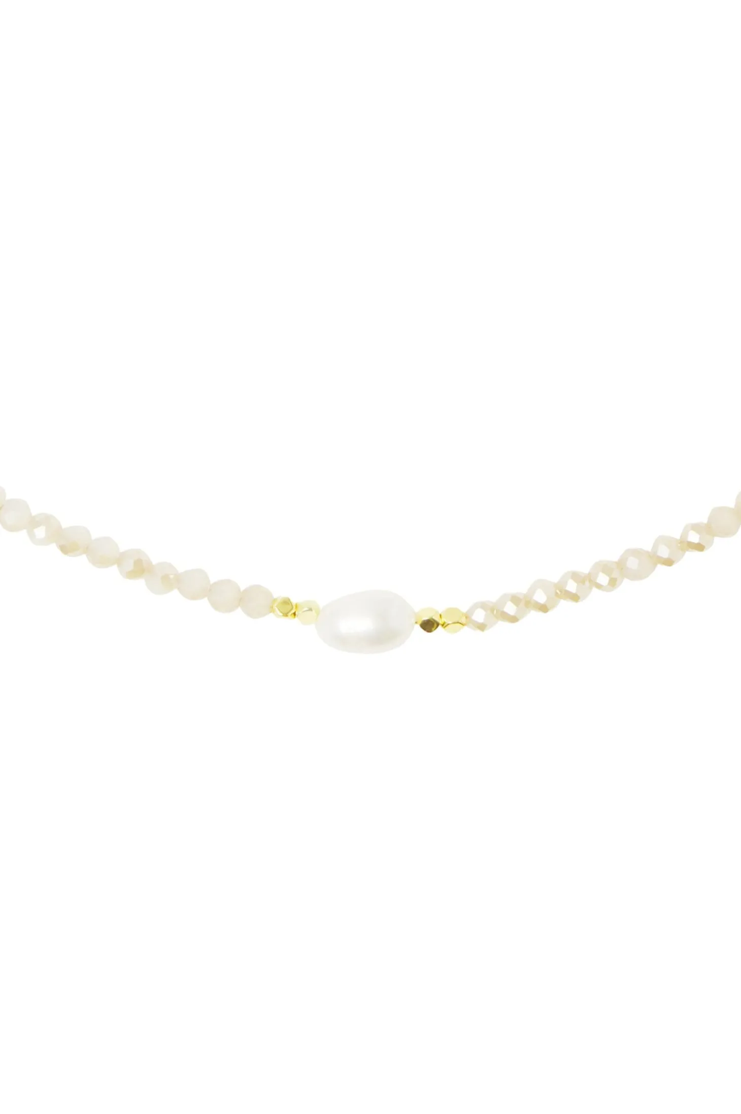 Shop Carolina Elaina Necklace Champagne