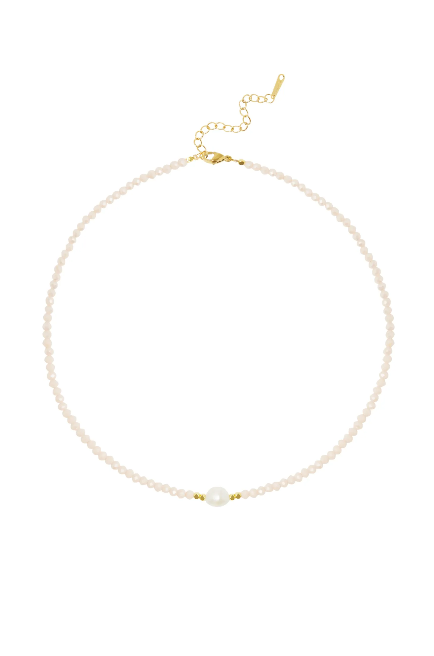 Store Carolina Elaina Necklace Nude