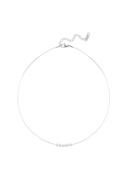 Shop Carolina Elsie Necklace Silver