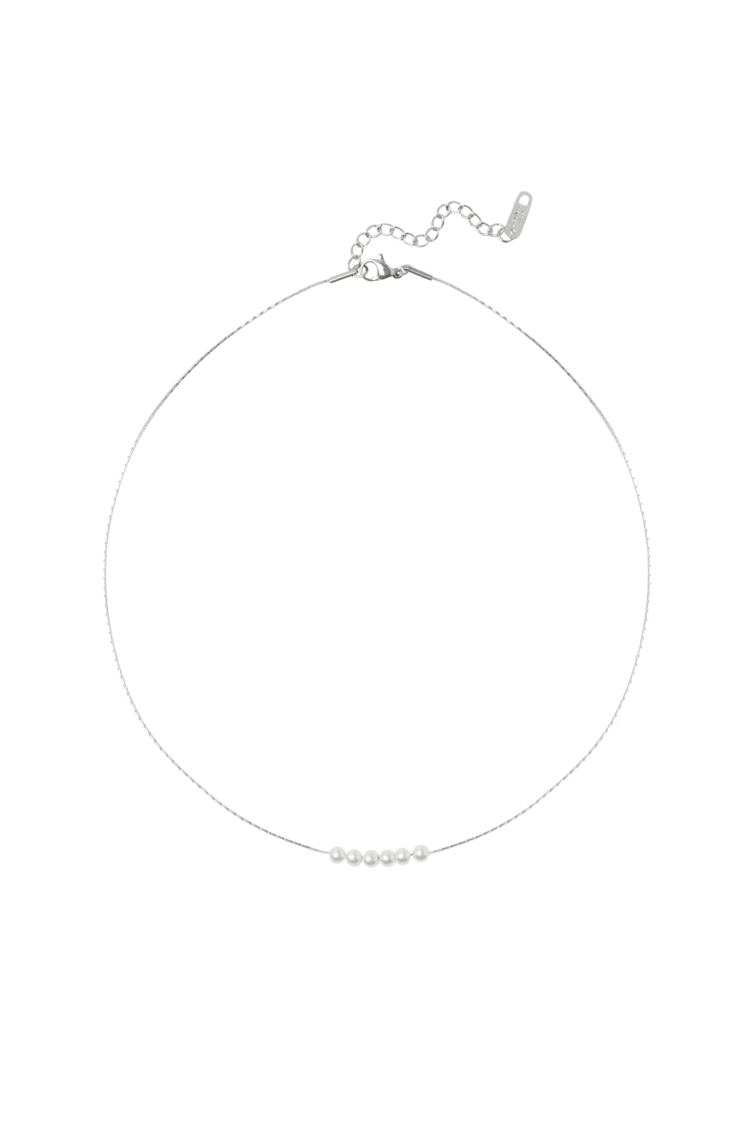 Shop Carolina Elsie Necklace Silver