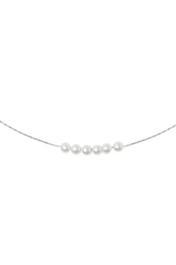 Shop Carolina Elsie Necklace Silver