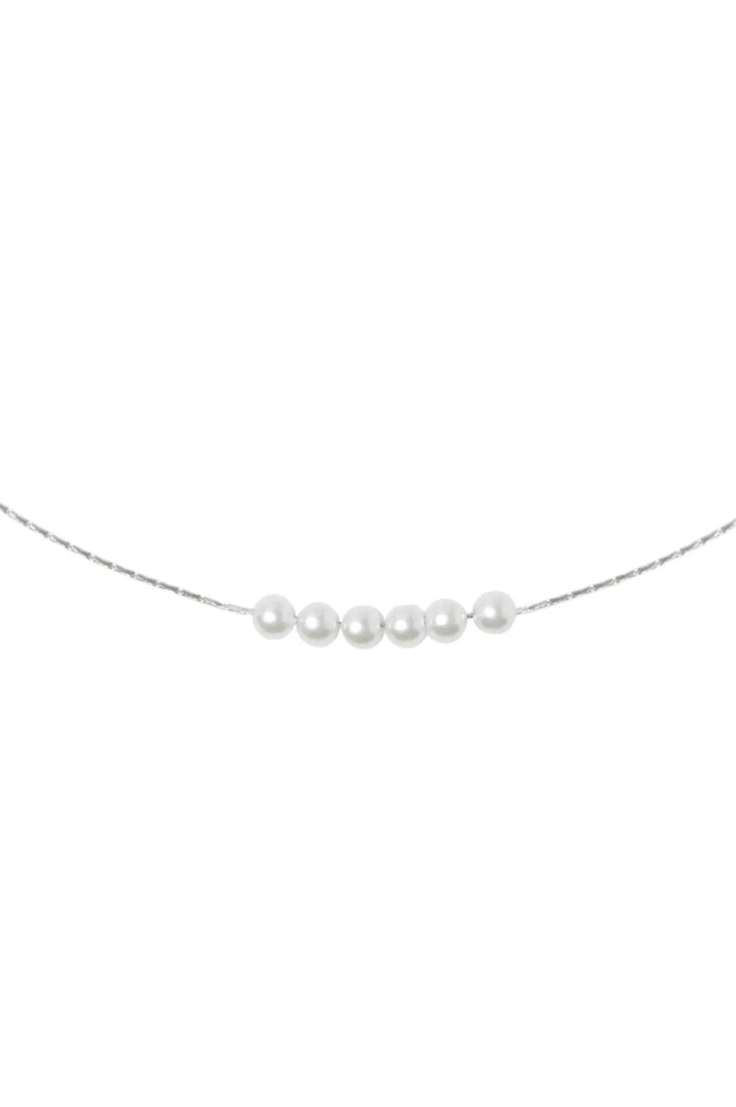 Shop Carolina Elsie Necklace Silver