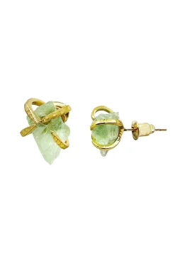 Hot Carolina Ember Earrings Jade