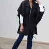 Cheap Carolina Emily Cape Black