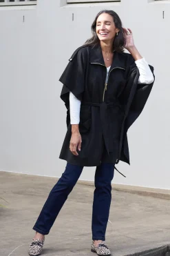 Cheap Carolina Emily Cape Black