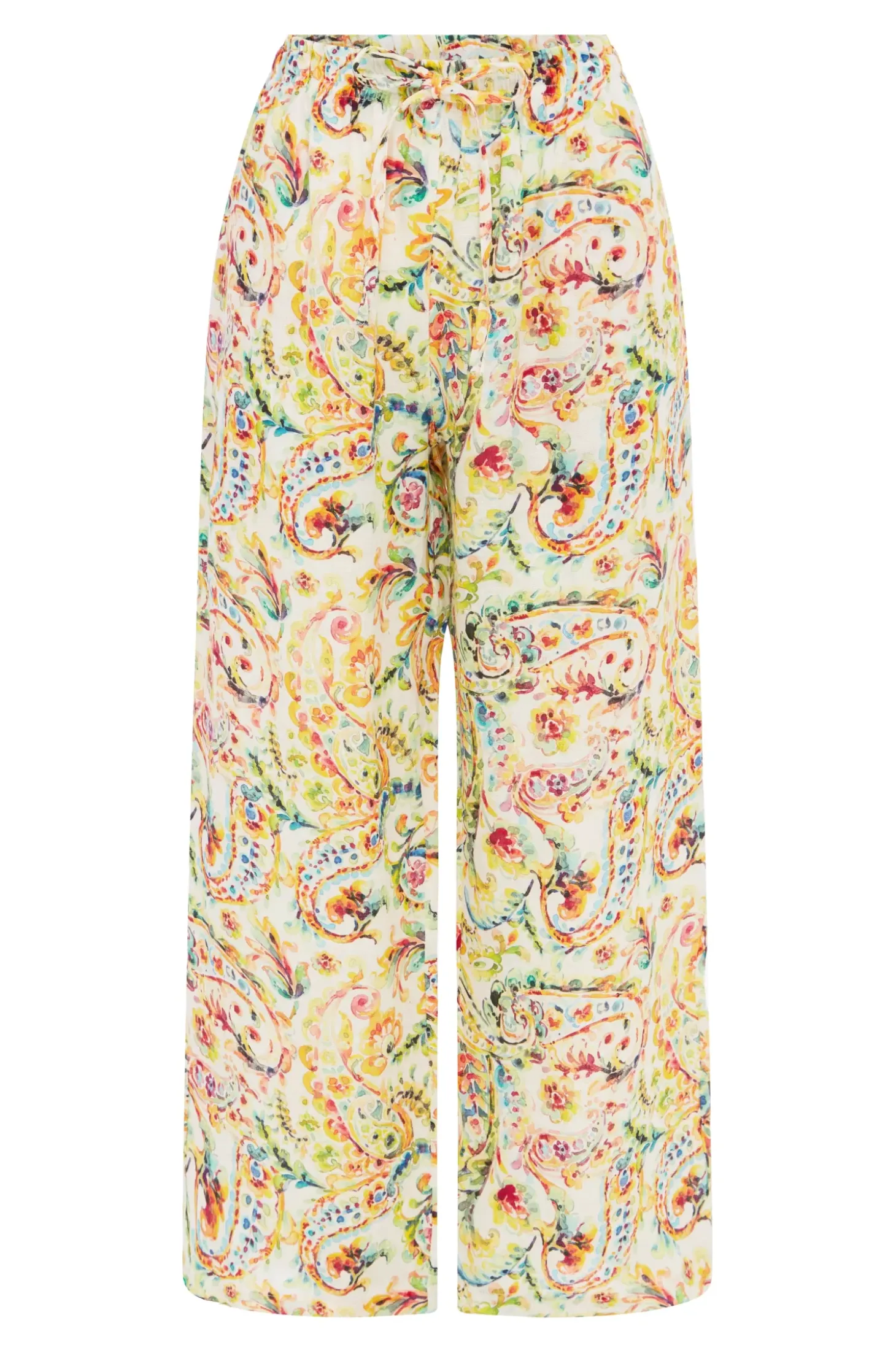 Sale Carolina Everleigh Floral Linen Pants
