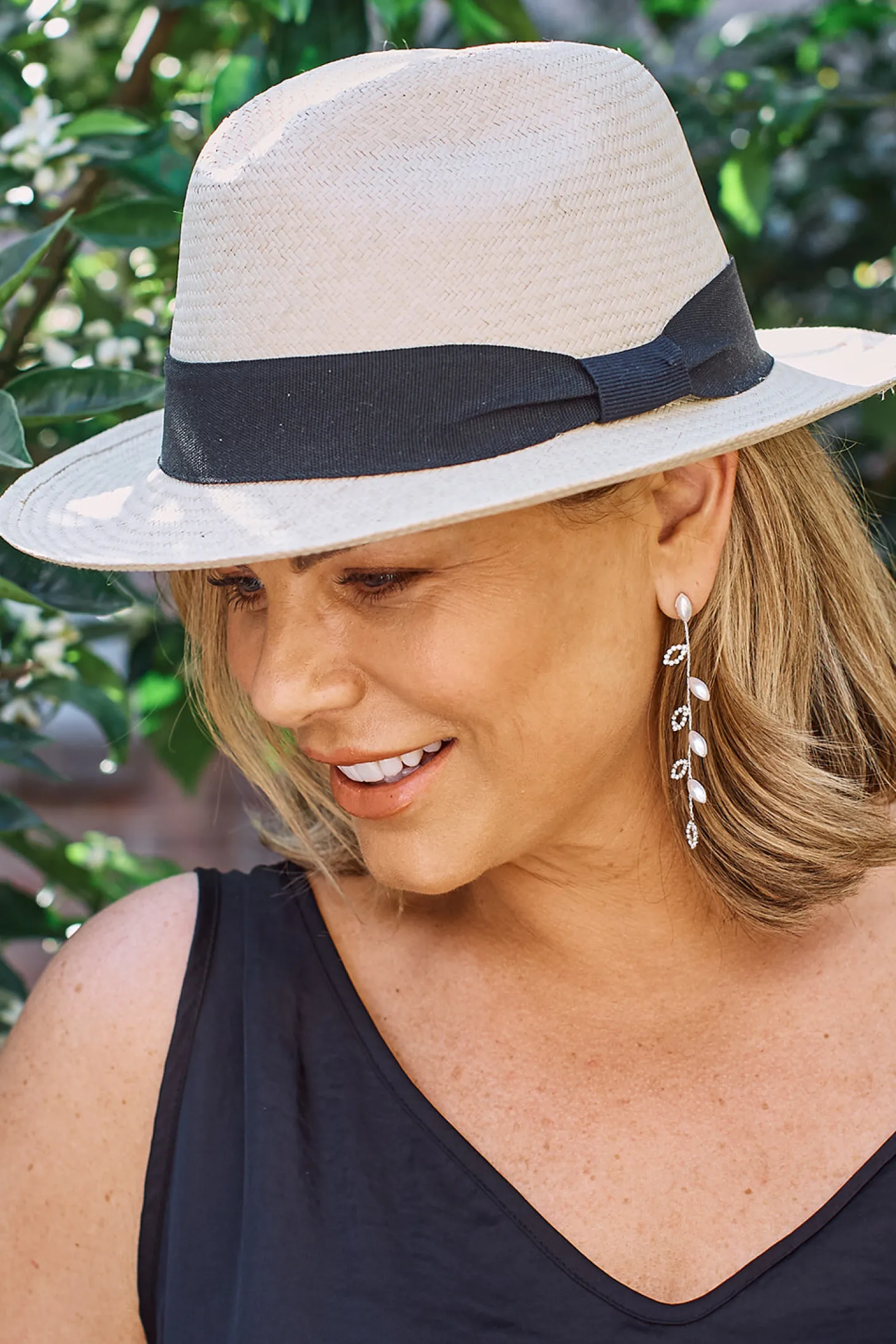 Shop Carolina Gardeliano Hat Natural