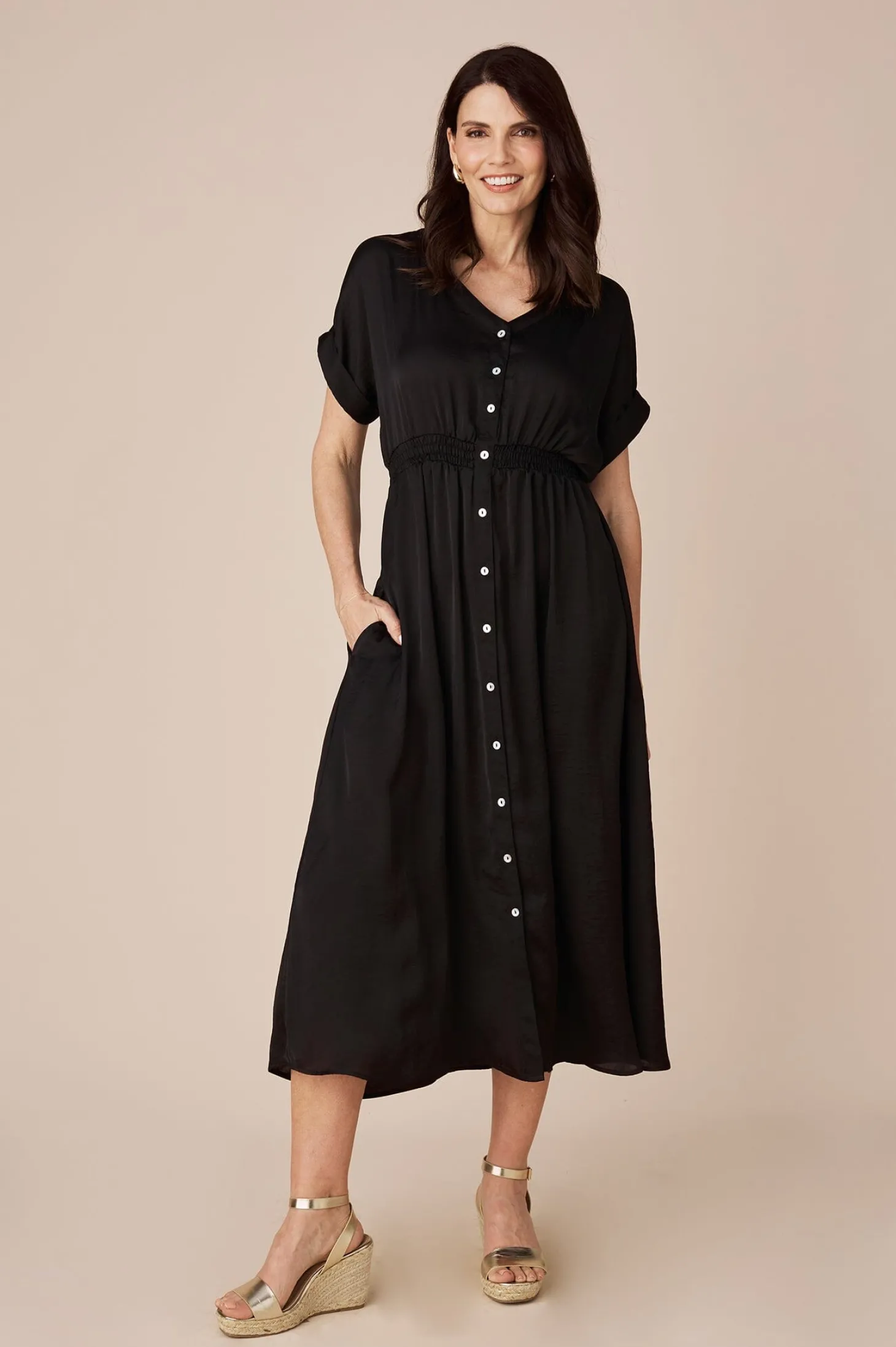 Cheap Carolina Georgina Dress Black