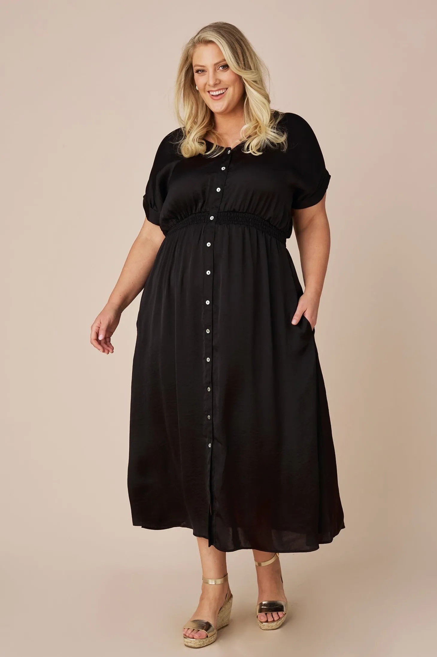 Cheap Carolina Georgina Dress Black