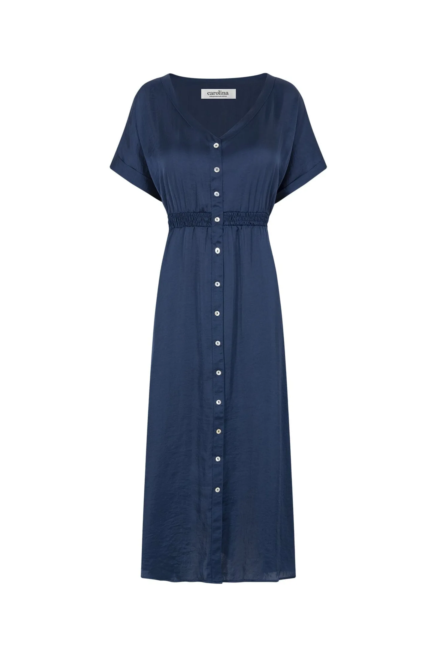 Shop Carolina Georgina Dress Navy