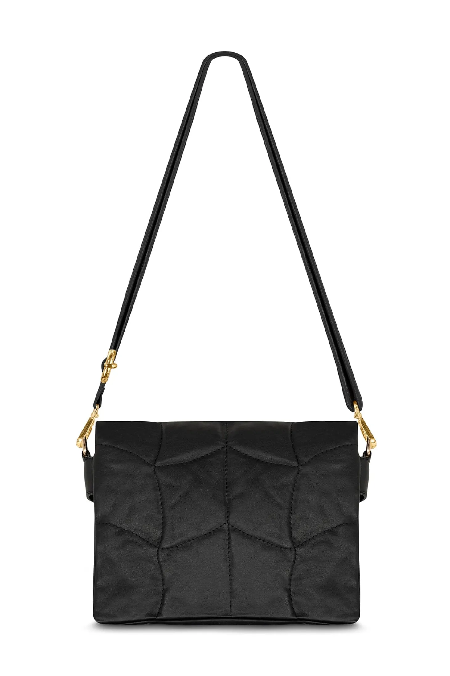 Discount Carolina Giorgia Leather Handbag Black