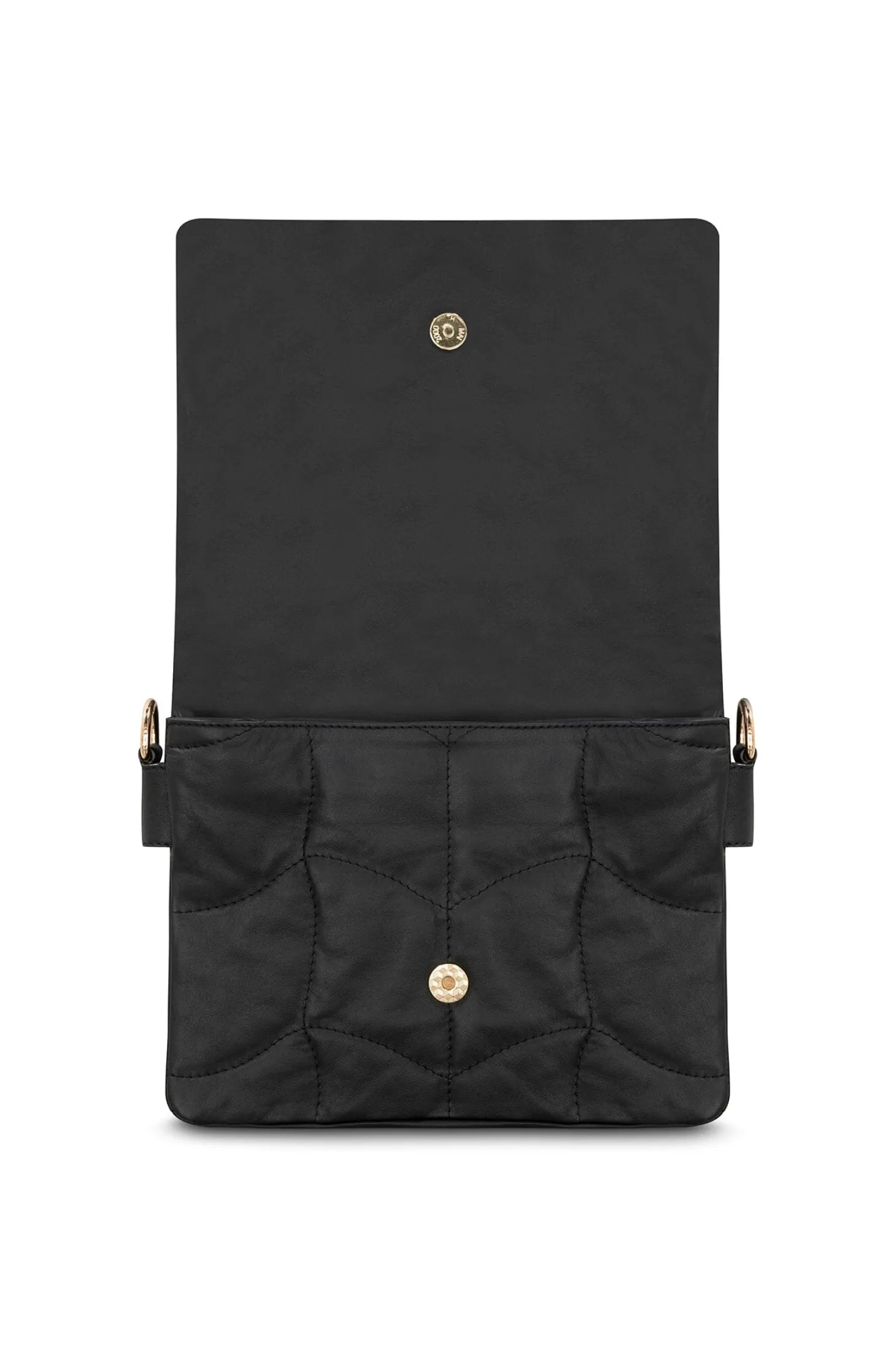 Discount Carolina Giorgia Leather Handbag Black