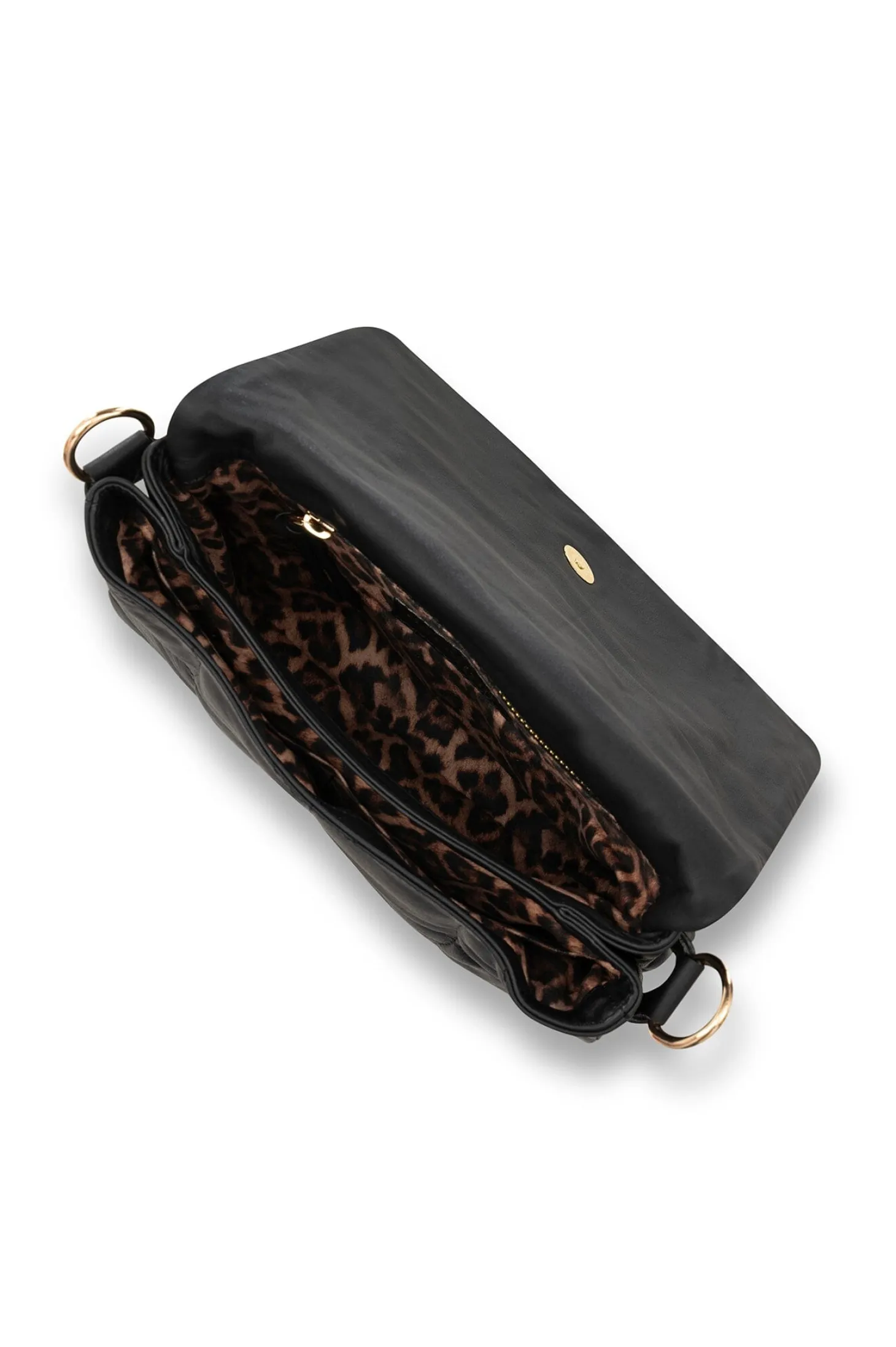 Discount Carolina Giorgia Leather Handbag Black