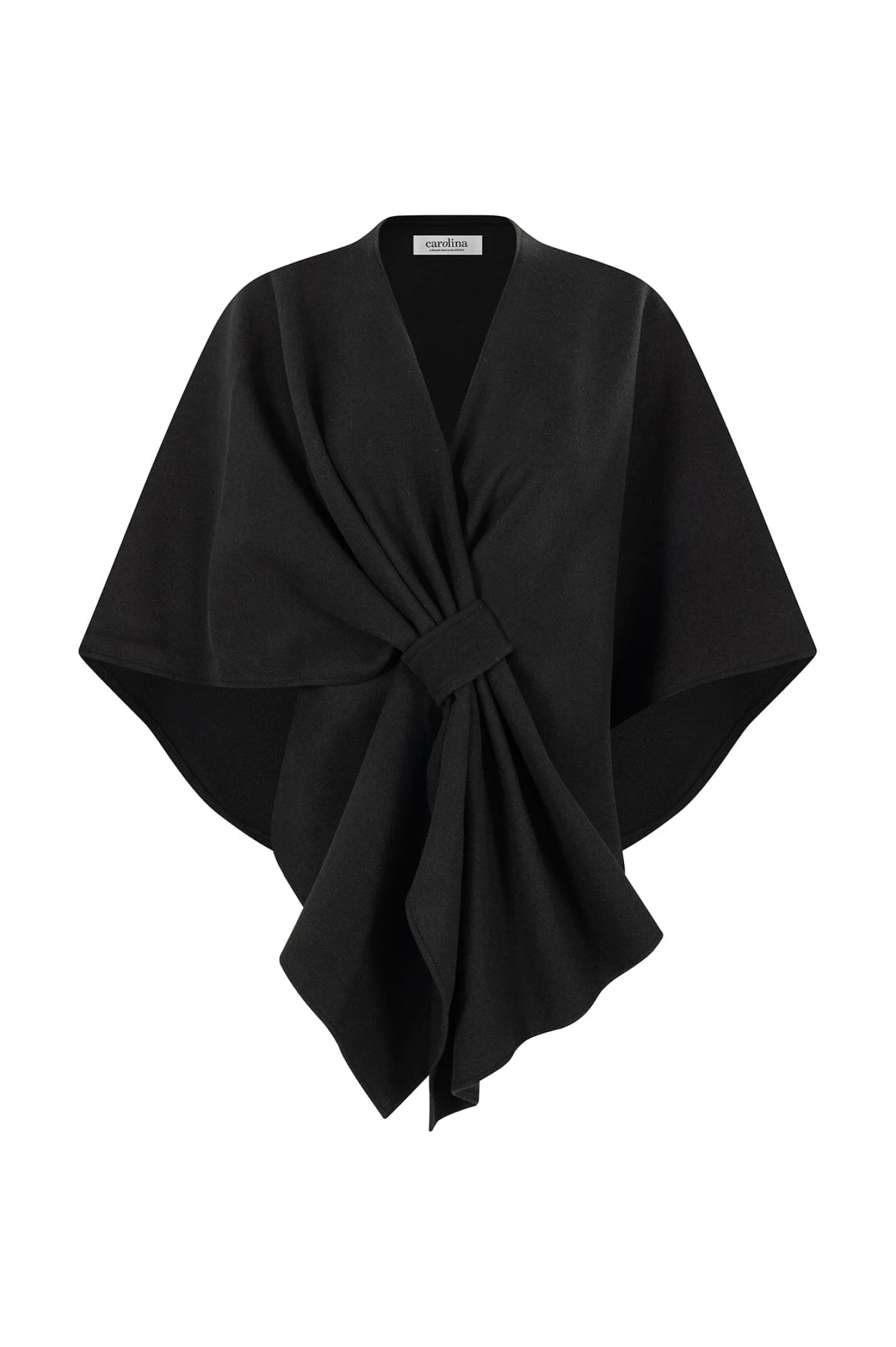 Online Carolina Grace Cape Black