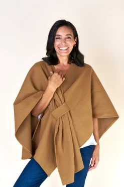 Best Sale Carolina Grace Cape Champagne