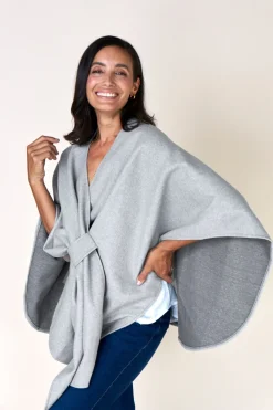 Sale Carolina Grace Cape Light Grey