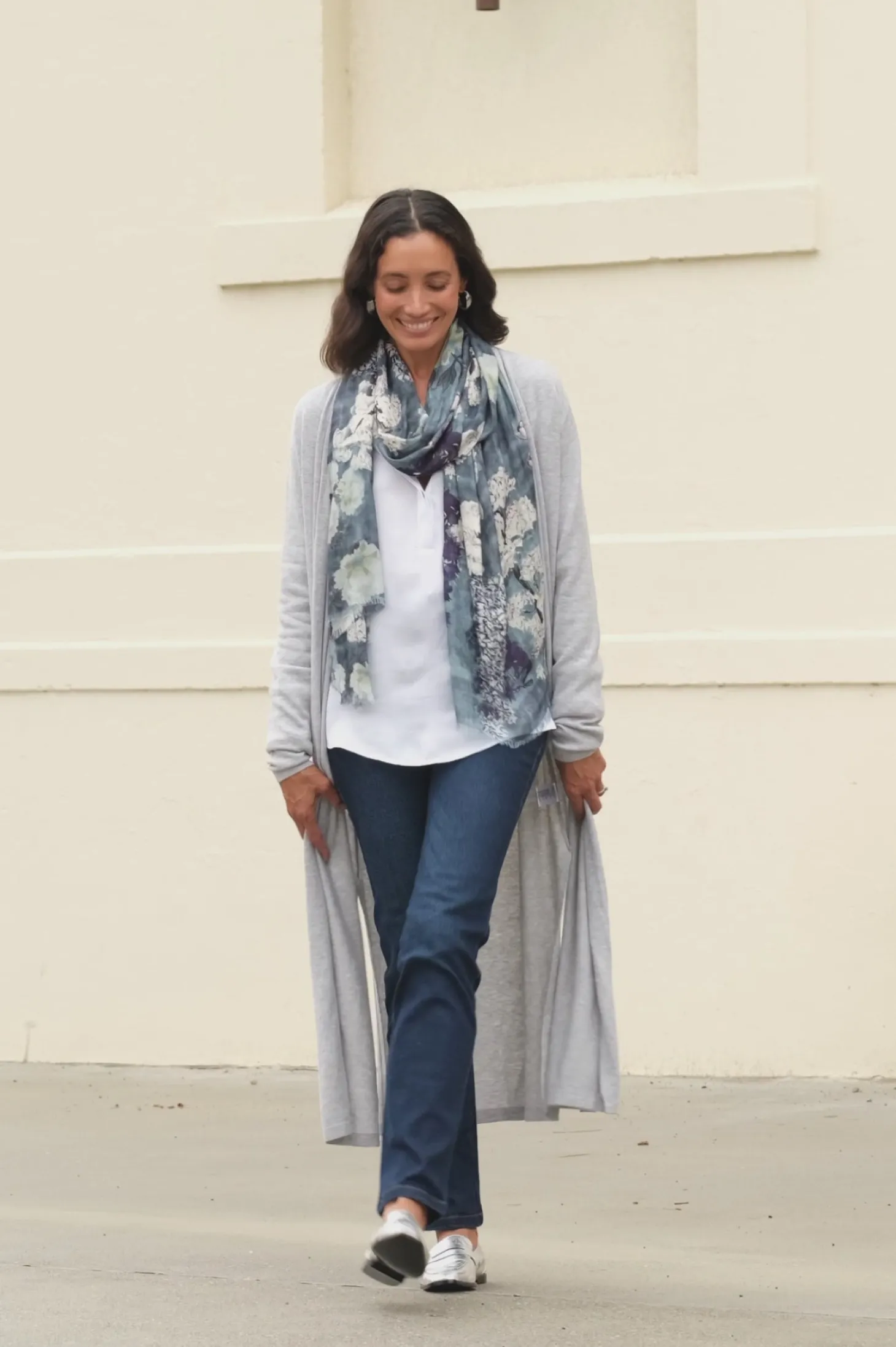 Fashion Carolina Gracelyn Cardigan Light Grey