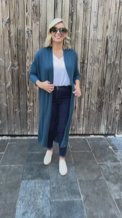 Sale Carolina Gracelyn Cardigan Teal