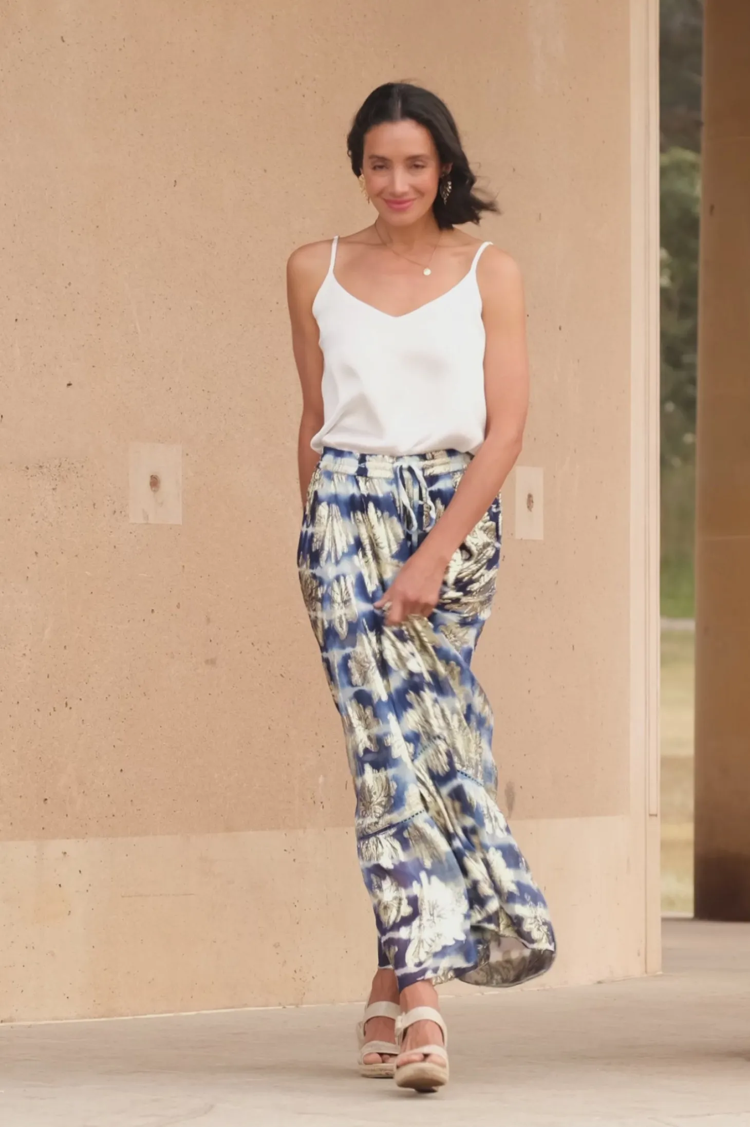 New Carolina Halina Skirt in Navy