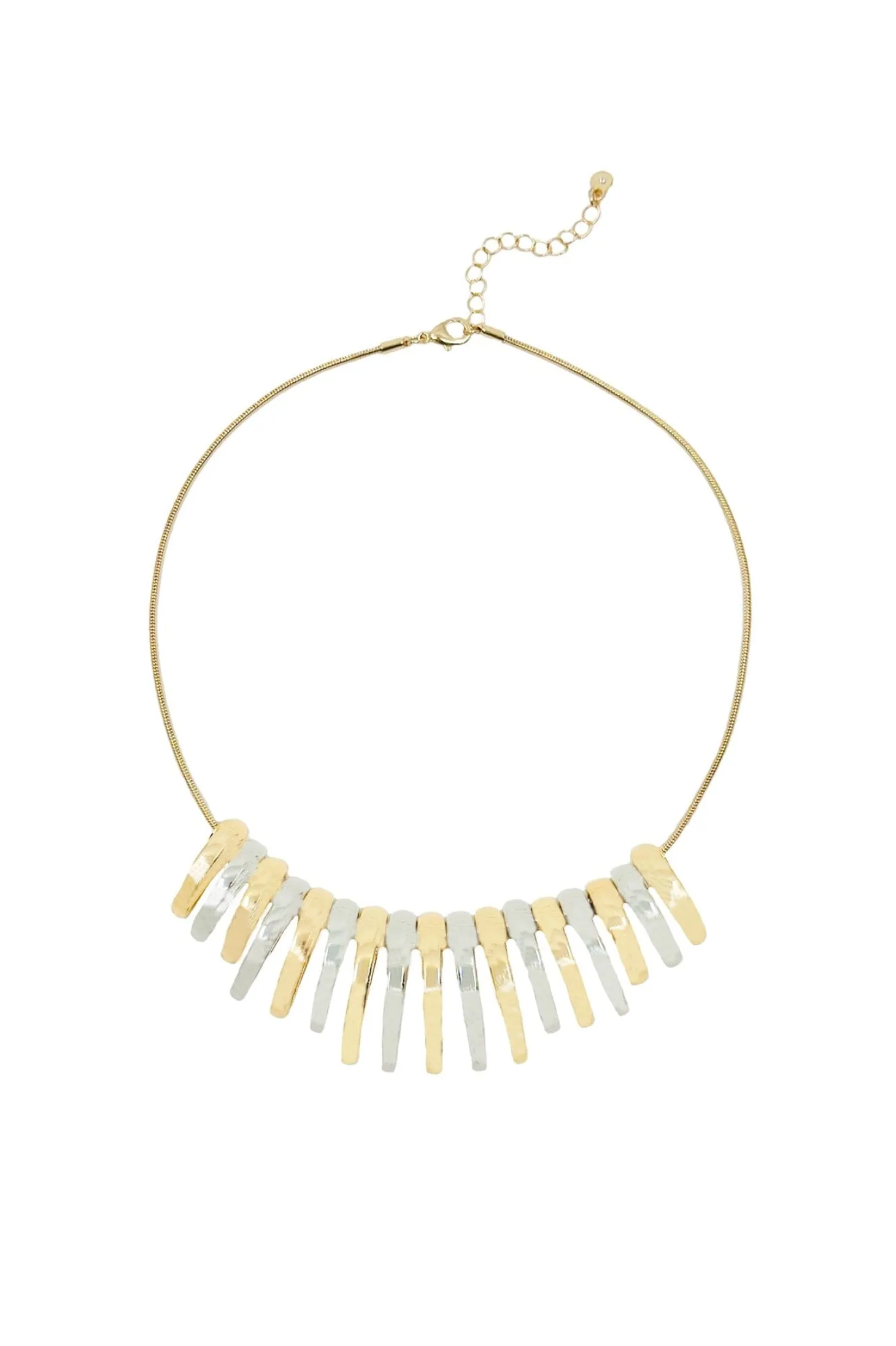New Carolina Hattie Necklace Gold & Silver