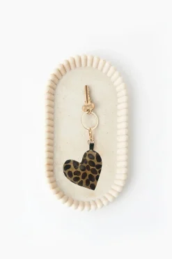Flash Sale Carolina Heart Keyring Giraffe