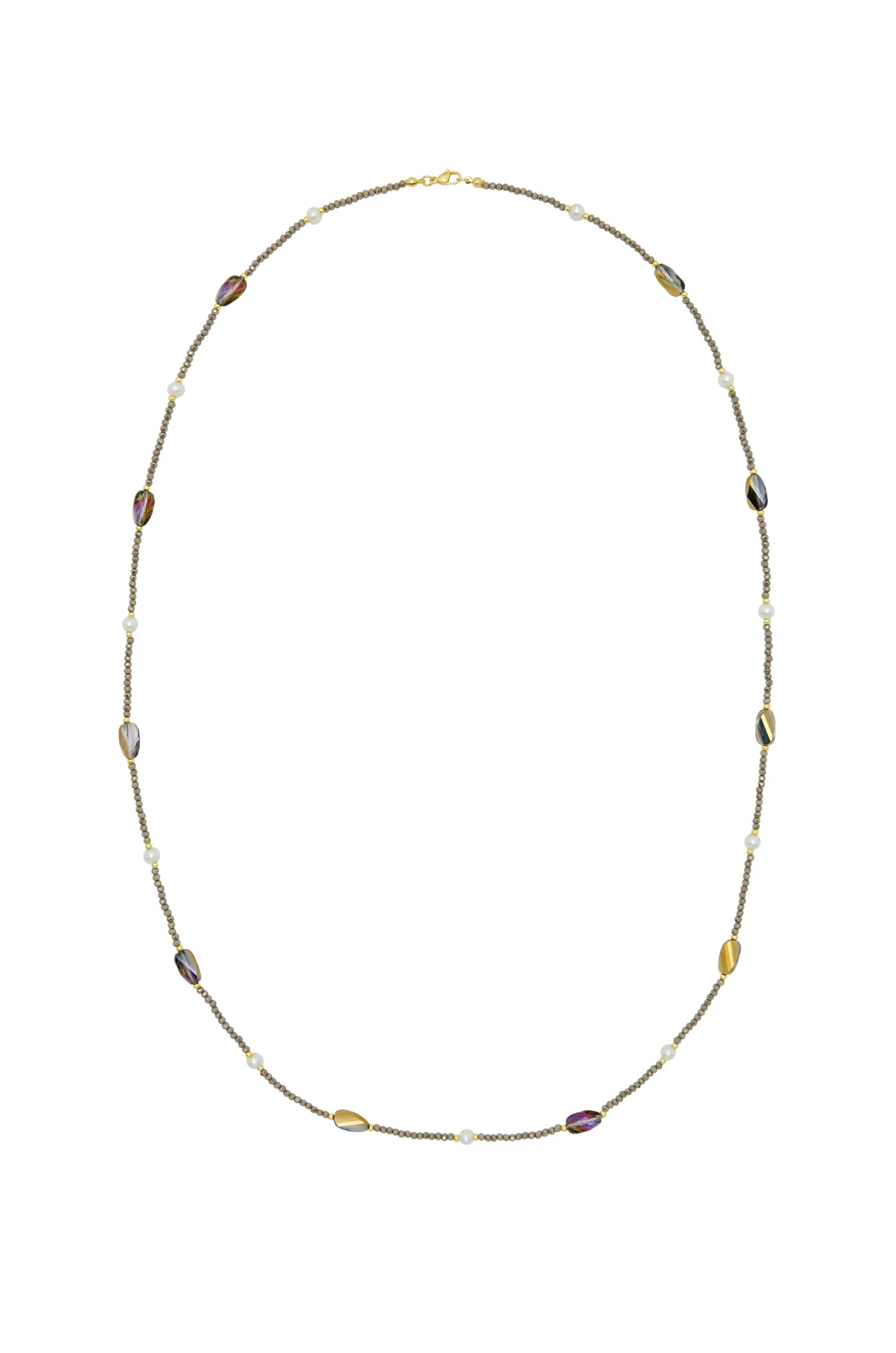Shop Carolina Hebe Necklace Mauve