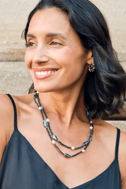 Best Carolina Hebe Necklace Navy