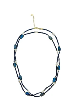 Best Carolina Hebe Necklace Navy