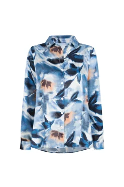 Shop Carolina Isla Collared Long Sleeve Shirt