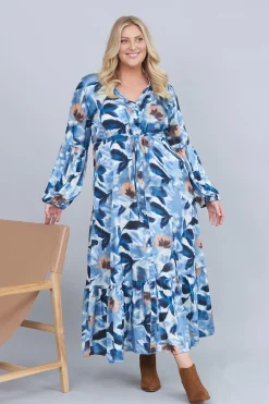 Online Carolina Isla Long Sleeve Dress