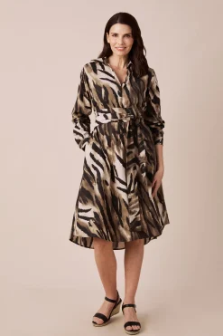 Outlet Carolina Jasira Long Sleeve Dress