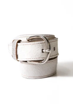 Hot Carolina Jeans belt Natural Cowhide