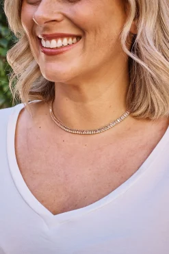 Outlet Carolina Josephine Choker Blush