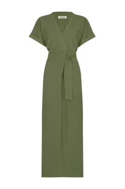 Flash Sale Carolina Jude Jumpsuit Olive