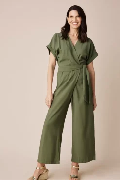 Flash Sale Carolina Jude Jumpsuit Olive