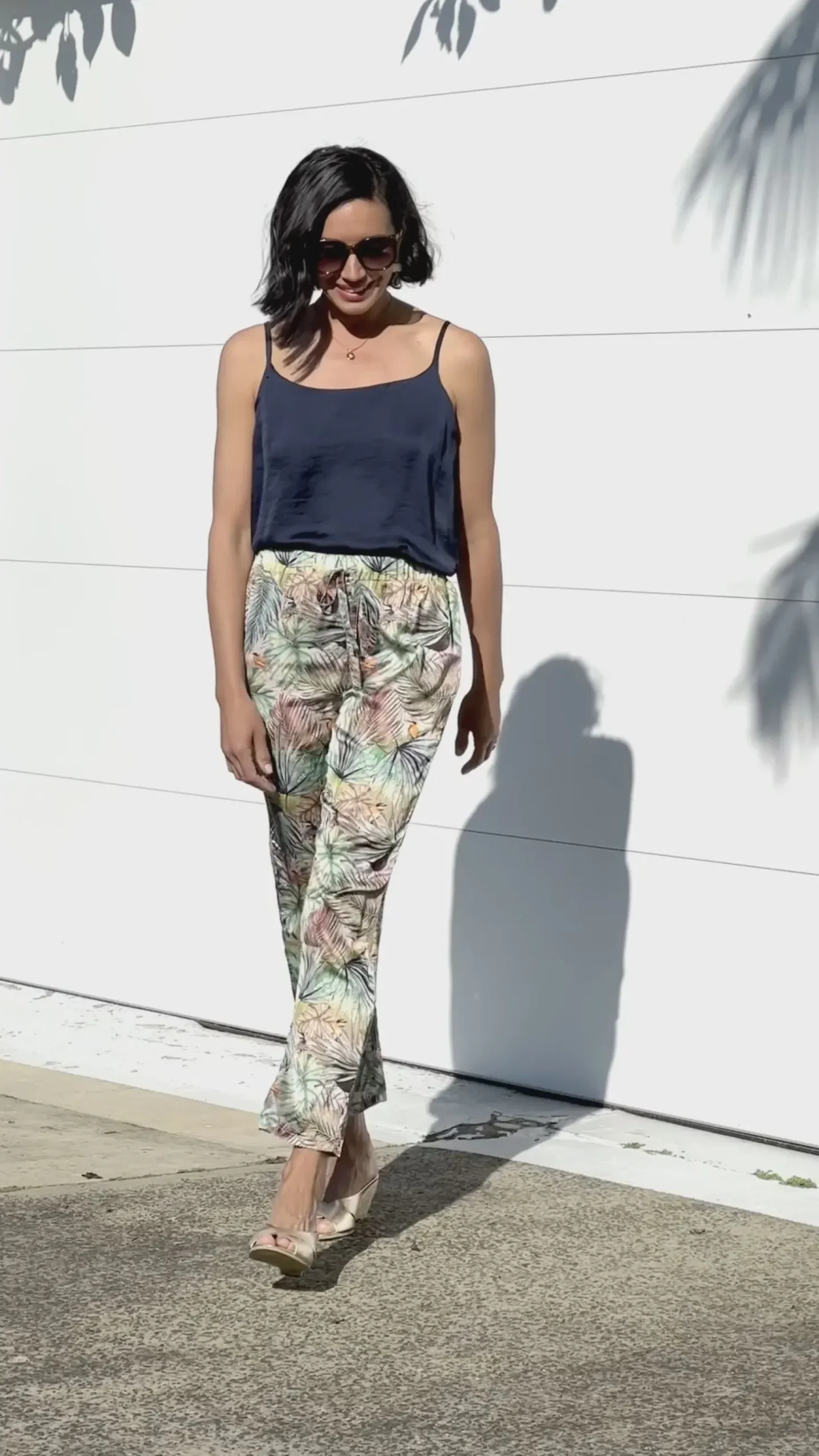 Shop Carolina Kalea Tie Waist Pants