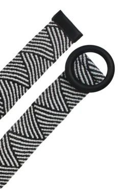 Shop Carolina Kalena Belt Black & White