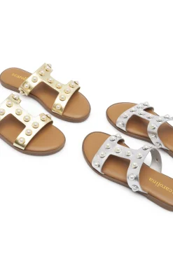 Best Sale Carolina Kali Slides Gold