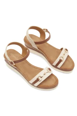 New Carolina Kassandra Wedges Natural