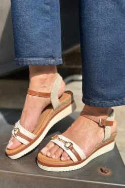 New Carolina Kassandra Wedges Natural