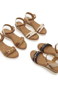 Cheap Carolina Kassandra Wedges Navy